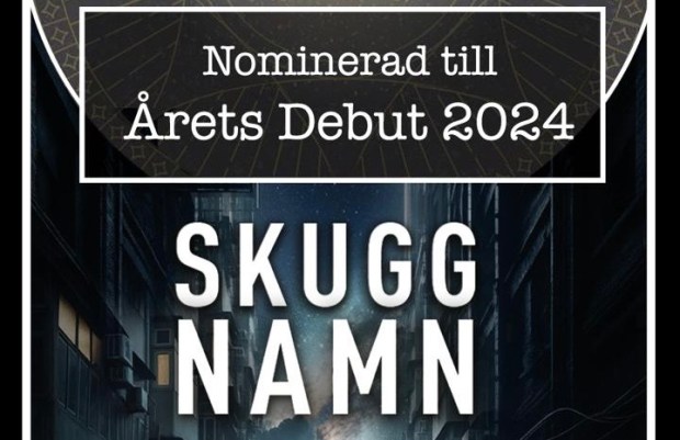 Skuggnamn nominerad till Årets Debut av&nbsp;Fantasykammaren
